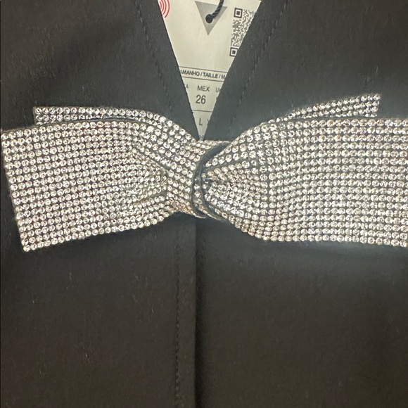 NWT Zara bow front clasp jacket - Picture 5 of 9